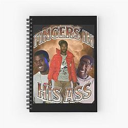 Kanye West Vintage Rap Spiral Notebook