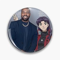 Misato and Kanye West Pin