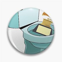 Grammy in the Toilet Kanye West Pin