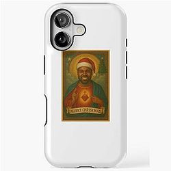 Kanye West Christmas Birthday Funny Holy Prank iPhone Tough Case