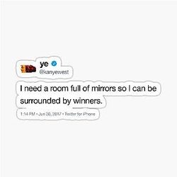 Kanye West sticker