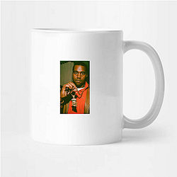 Kanye West uses soul music samples Kanye West Mugs