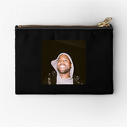 Kanye West is an influential rapper Kanye West Zipper Pouches