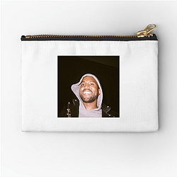 Kanye West is an influential rapper Kanye West Zipper Pouches