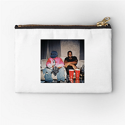 Kanye West is a controversial figure Kanye West Zipper Pouches