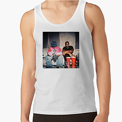 Kanye West is a controversial figure Kanye West Tank Tops