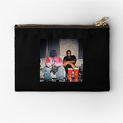 Kanye West is a controversial figure Kanye West Zipper Pouches
