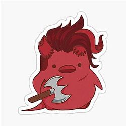 Ducklin Karlach Sticker