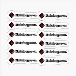 Karlach Approves Sticker