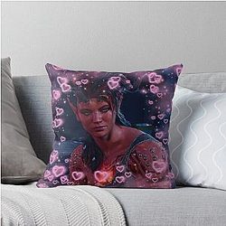 Karlach Hearts Throw Pillow