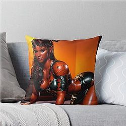 Mommy Karlach Throw Pillow
