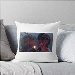 Baldur's Gate III Karlach Throw Pillow