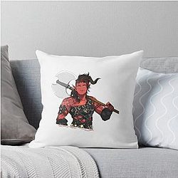 Karlach Baldur's Gate 3 Throw Pillow