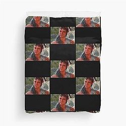 Karlach the Tiefling Barbarian Adventurer Duvet Cover