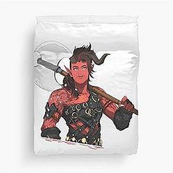 Karlach Baldur's Gate 3 Duvet Cover