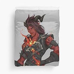 Baldur's Gate 3 Karlach Duvet Cover