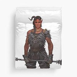 Karlach Baldur's Gate 3 Duvet Cover