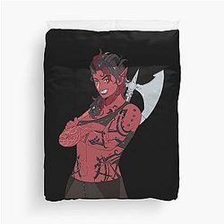 Baldur's Gate 3 Karlach Duvet Cover
