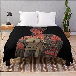 Baldur's Gate 3 - Karlach Throw Blanket