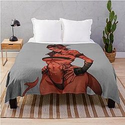 Baldur's Gate 3 - Karlach Throw Blanket