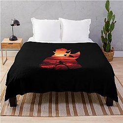 Baldur's Gate 3 Karlach Throw Blanket