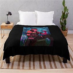Karlach Fan art Throw Blanket