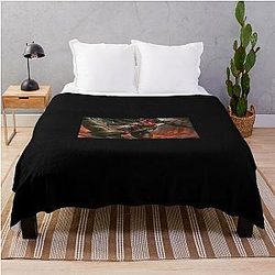 Karlach Baldur's Gate 3 Throw Blanket