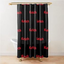 Karlach Red Shower Curtain