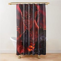 Karlach - Baldur's Gate 3 Shower Curtain