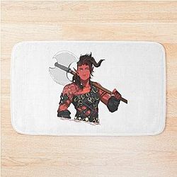 Karlach Baldur's Gate 3 Bath Mat