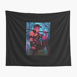 Karlach fan art tapestry