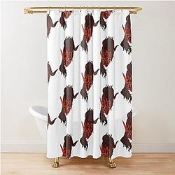 Simping for Karlach Shower Curtain
