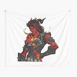 Karlach Baldur's Gate 3 Tapestry