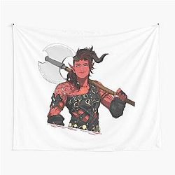 Karlach Baldur's Gate 3 Tapestry