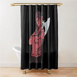 Baldur's Gate 3 Karlach Shower Curtain