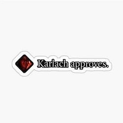 Karlach Approves Sticker