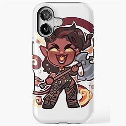 Karlach Chibi iPhone Tough Case