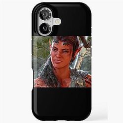 Karlach the Tiefling Barbarian Adventure Shockproof iPhone Case