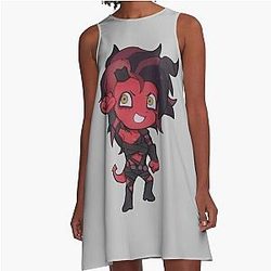 Karlach - Baldur's Gate 3 A-Line Dress
