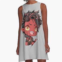 Karlach - Baldur's Gate 3 A-Line Dress