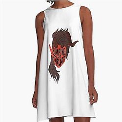 Simping for Karlach A Line Dress