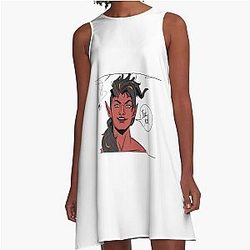 Karlach A-Line Dress