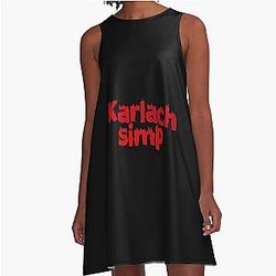 Karlach A-Line Dress