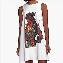 Karlach - Baldur's Gate 3 A-Line Dress