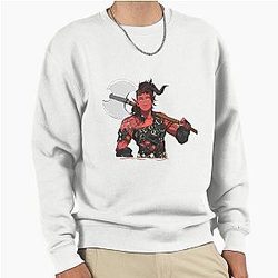 Karlach Baldur's Gate 3 Pullover Sweatshirt