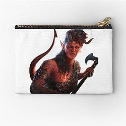 Karlach Baldur's Gate 3 Zipper Pouch