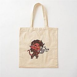 Karlach's Baldur's Gate Cotton Tote Bag