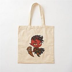 Karlach Fury of Avernus Cotton Tote Bag