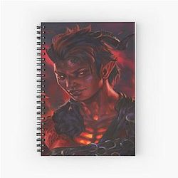 Karlach - Baldur's Gate 3 Spiral Notebook