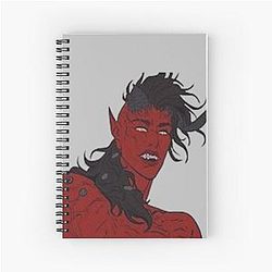 Karlach - Baldur's Gate 3 Spiral Notebook